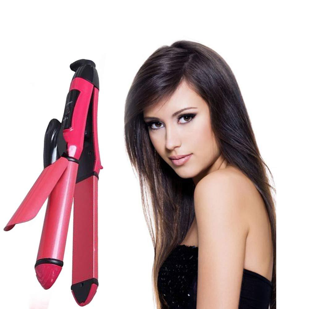 0385 2 in 1 Hair Straightener and Curler Machine For Women | Curl & Straight Hair Iron - SkyShopy 0385 2 in 1 Hair Straightener and Curler Machine For Women | Curl & Straight Hair Iron - SkyShopy